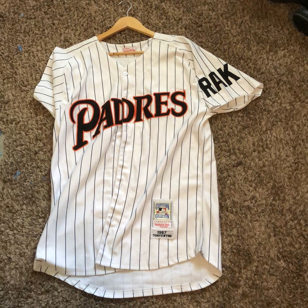 Tony Gwynn Padres Mitchell and Ness Jersey